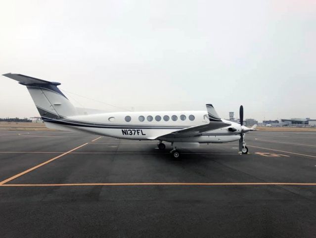 Beechcraft Super King Air 350 (N137FL) - Ferry flight to the USA. 9 FEB 2019.