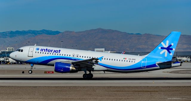 Airbus A320 (XA-KNO) - XA-KNO Interjet 2005 Airbus A320-214 - cn 2539 - Las Vegas - McCarran International (LAS / KLAS)br /USA - Nevada,  January 11, 2019br /Photo: TDelCoro