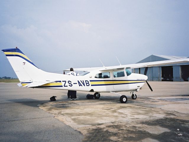 ZS-AVB — - Cessna 210T at Lanseria, South Africa.