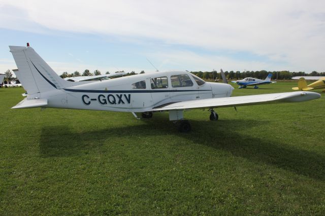 Piper Cherokee (C-GQXV) - C-GQXV Piper Warrior PA-28-161 RVA Aéroport de Salaberry de Valleyfield QC. CSD3 29-09-2019.