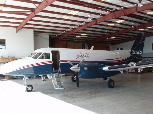 Embraer EMB-110 Bandeirante (N316AF) - Agape Flights  Just before changing the tail number.