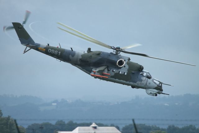 MIL Mi-25 (0981) - Nato Days 2018