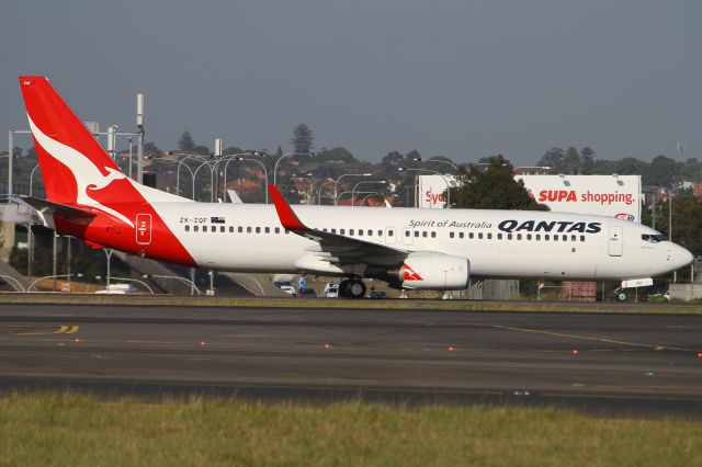 Boeing 737-800 (ZK-ZQF)