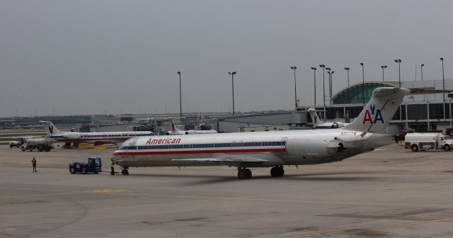 McDonnell Douglas MD-83 (N983TW) - 081612 pushback from H concourse