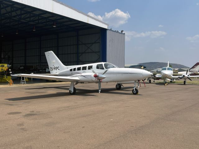 Cessna 402 (ZS-MPC) - 14-OCT-2022