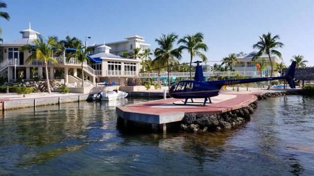 Robinson R-44 (N44HF) - KEY LARGO MAarriott