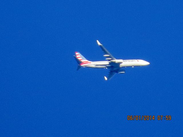 Boeing 737-800 (N970AN) - 23,673 feet over southeastern corner of kansas