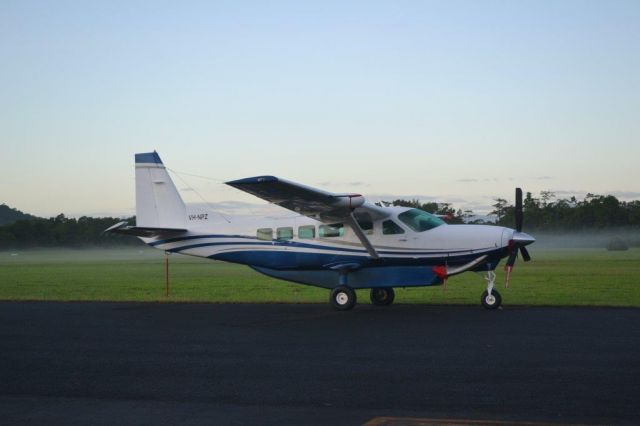 Cessna Caravan (VH-NPZ) - Overnight stop at Tully, Qld 9th April 2022