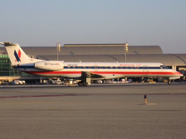 Embraer ERJ-135 (N830AE) - Holding on RWY 19R