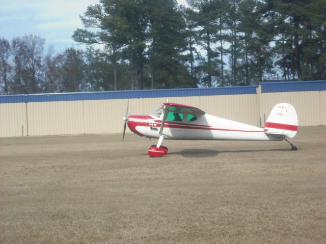 Cessna 140 (N9633A) - DEPARTING 5A2 ON 27