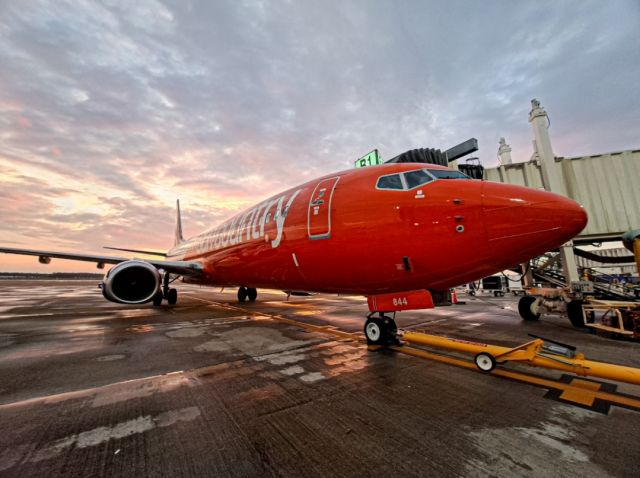 N844SY — - Beautiful sunset on the ramp