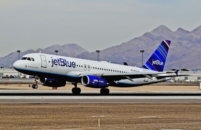 Airbus A320 (N623JB) - N623JB JetBlue Airways 2005 Airbus A320-232 C/N 2504 "All We Need is Blue"  - Las Vegas - McCarran International (LAS / KLAS) USA - Nevada, October 5, 2012 Photo: Tomás Del Coro