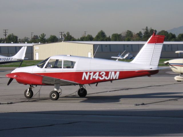 Piper Cherokee (N143JM) - Parked at Fullerton