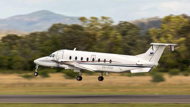 Beechcraft 1900 (VH-PSK) - Queensland Government Air Wing, transporting prisoners on its weekly run.