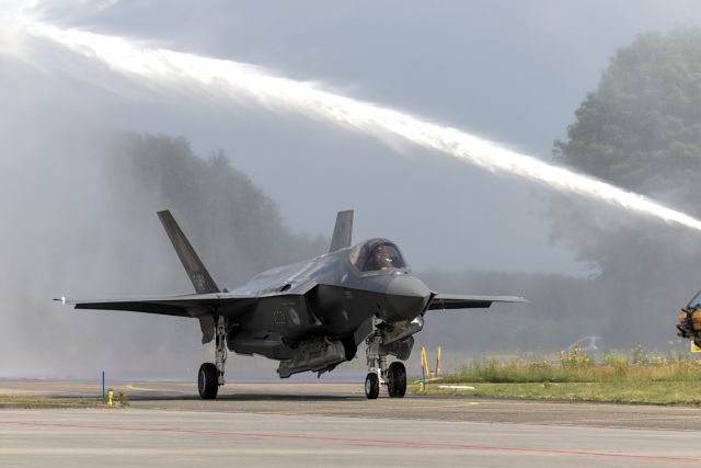 Lockheed F-35C (F024) - 20220630 The Dutch 313 (Tiger) squadron was reactivated as as an F-35 squadron at Volkel AB.