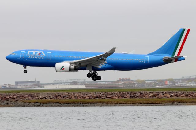 Airbus A330-200 (EI-EJO) - 'Itarrow 614' arriving from arriving from Rome Leonardo da Vinci Fiumicino Airport