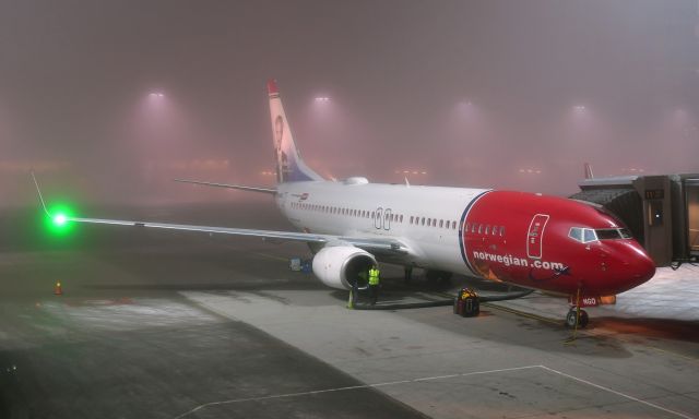 Boeing 737-800 (LN-NGO) - Norwegian Boeing 737-8JP(WL) LN-NGO in Oslo Gardermoen Airport