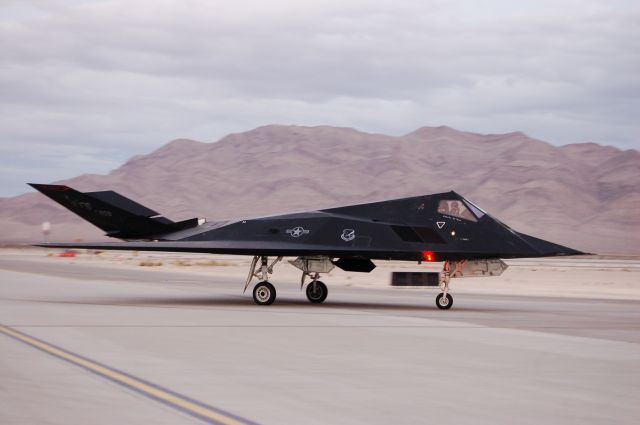 Lockheed Nighthawk — - Lockheed F-117 Nighthawk Stealth - Nellis AFB