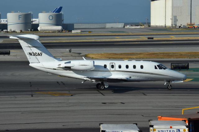 Cessna Citation III (N30AF) - Photo taken 16 August 2018