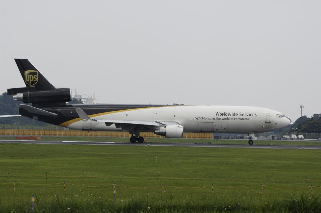 Boeing MD-11 (N276UP) - Departure at Narita Intl Airport Rwy16R on 2013/07/10