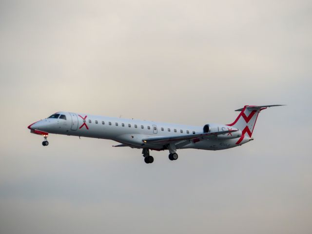 Embraer ERJ-145 (N245JX) - JSX E145 Moments Away from Touchdown