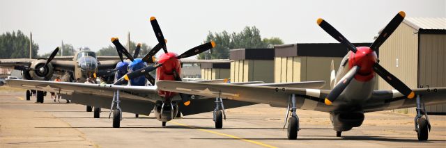 North American P-51 Mustang (N4651C) - Warbird Roundup 2018 at Warhawk Air Museum, Nampa, ID, 25 Aug 18