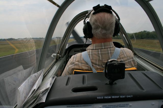 N26K — - T34 Mentor landing on runway19 at M54.