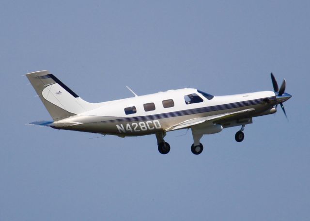 Piper Malibu Mirage (N428CD) - At Downtown Shreveport.