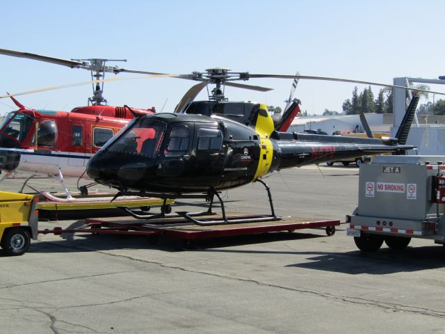 Eurocopter AS-350 AStar (N4TV) - On the ramp