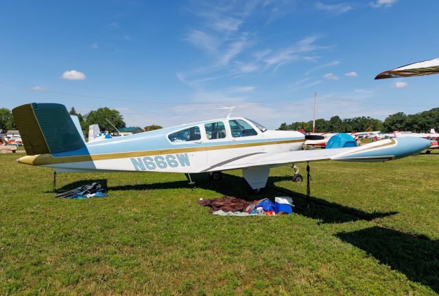 Beechcraft 35 Bonanza (N666W)