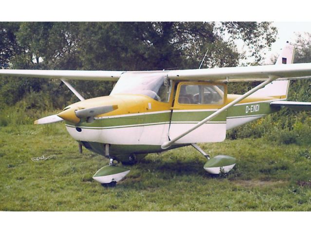 Cessna Skyhawk (D-ENDI) - A 1966 G model Cessna 172. My dad used to own this aircraft for 10 years in the 1970s. Parked at the Aeroclub Gelnhausen (EDFG), Germany