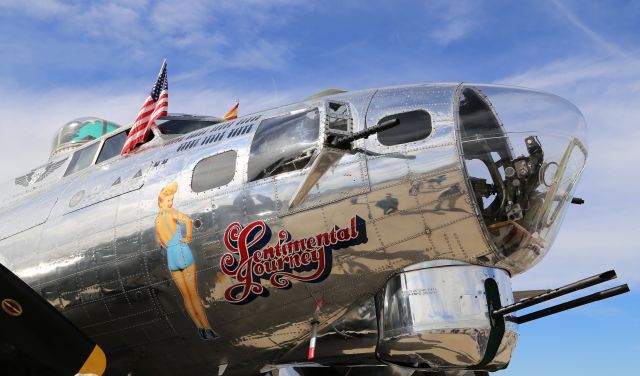 Boeing B-17 Flying Fortress (N9323Z) - 23 Mar 2019br /Thunder & Lightning Over Arizona