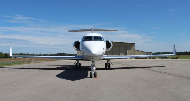 Gulfstream Aerospace Gulfstream V (N561SK) - A Grumman Gulfstream 5 on the ramp @ Pryor Field in Decatur, AL - August 17, 2016