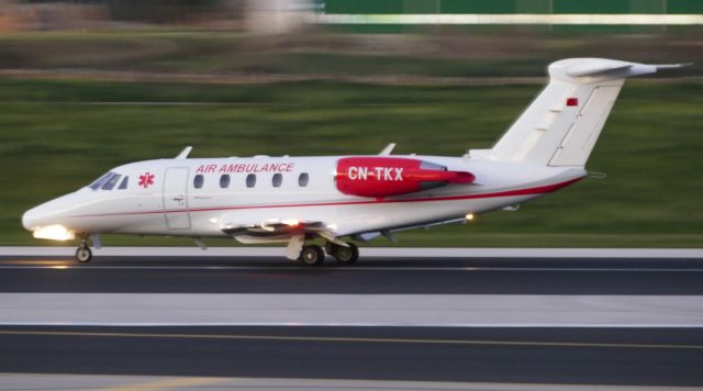 Cessna Citation III (CN-TKX) - On dep to GMMX