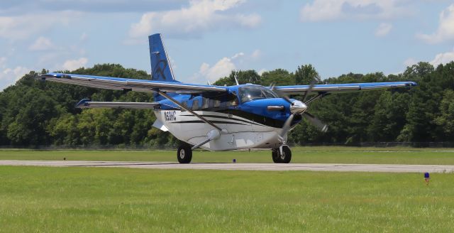 Quest Kodiak (N63HC) - A 2012 model (serial number 100-0063) Quest / Daher Kodiak 100 taxiing at Anniston Regional Airport, AL - August 5, 2022.