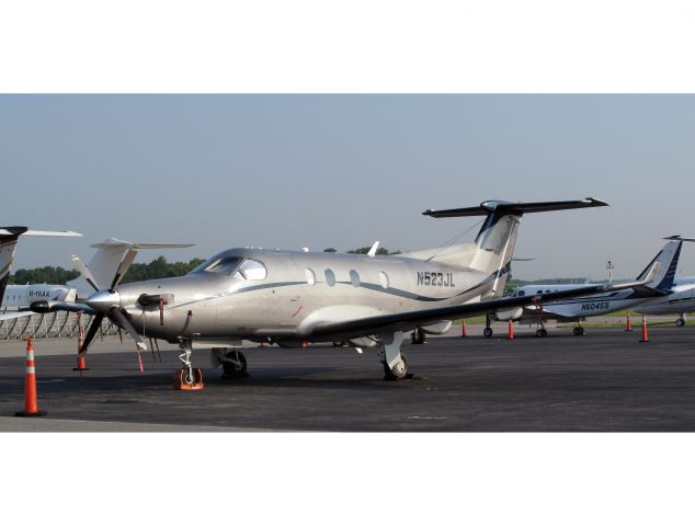 Pilatus PC-12 (N523JL) - A very nice aircraft.