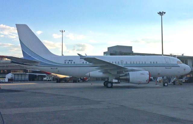 Airbus A319 (A7-MHH) - Private A319 - Qatar