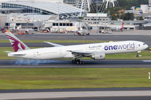 BOEING 777-300 (A7-BAF) - One World.br /QR908 QTR908 fr. DOH Doha. 17/01/2021