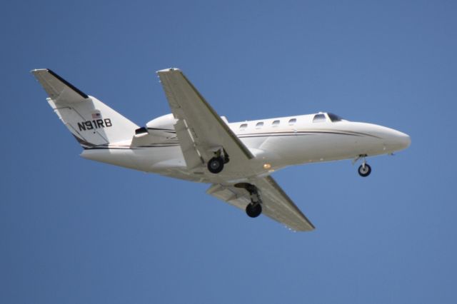 Cessna Citation CJ1 (N91RB) - Cessna Citation I (N91RB) arrives at Sarasota-Bradenton International Airport