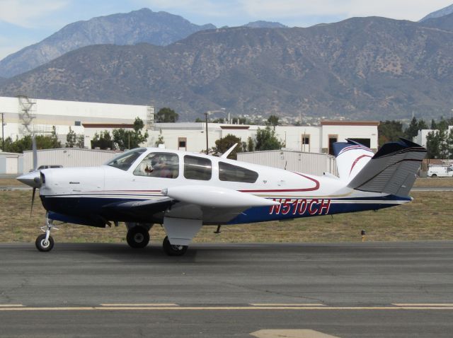 Beechcraft 35 Bonanza (N510CH) - Taxiing to RWY 8R