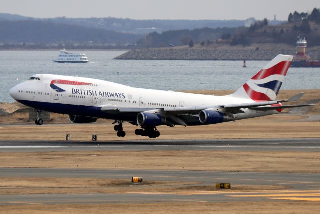 Boeing 747-400 (G-CIVG) - 'Speedbird 13 Golf' arriving from London-Heathrow