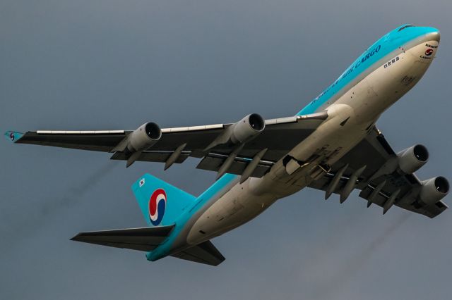 Boeing 747-400 (HL7439) - bad weather, no sun