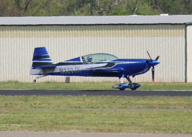 EXTRA EA-300 (N330JX) - At Downtown Shreveport. 2015 Extra EA-300/LC. Kevin Coleman practicing for either an airshow or the Red Bull Air Races. 