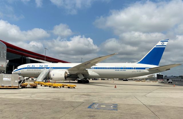 Boeing 787-9 Dreamliner (4X-EDF) - El Al RETRO B787-900