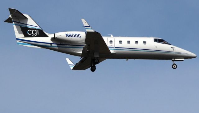 Learjet 55 (N600C) - N600c