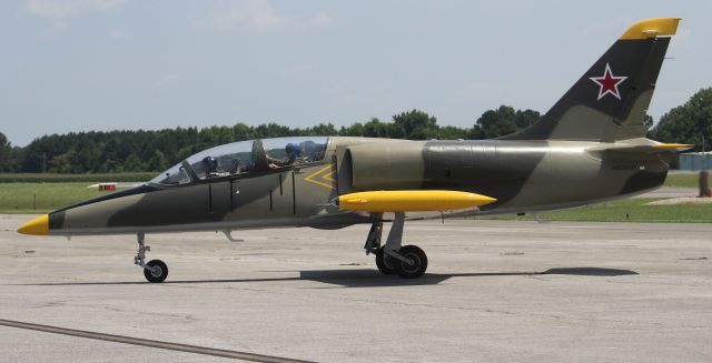 Aero L-39 Albatros (NX139SR) - An Aero Vodochody L-39 Albatros taxiing on the ramp at NW Alabama Regional Airport, Muscle Shoals, AL - June 28, 2018.