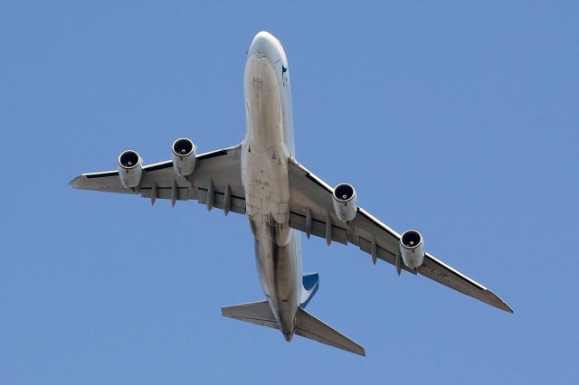 BOEING 747-8 (B-LJF) - Overflying Lisse to EHAM