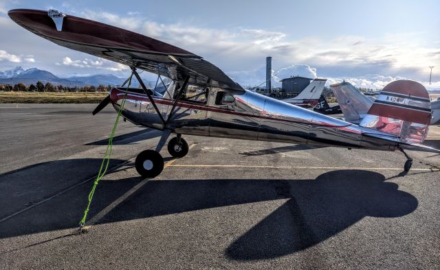 Cessna 140 (N42K) - Tie-down yard Merrill Field Anchorage AK