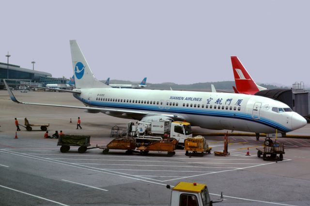 Boeing 737-800 (B-5355) - 19th March, 2014; Guangzhou Airport; around 12pm.