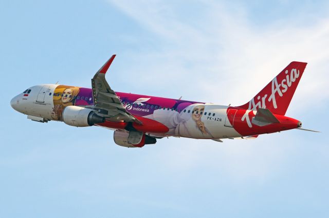 Airbus A320 (PK-AZN) - "Dnars Indonésia" livery